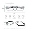 SooGree Sport Safety Goggles Glasses Racquetball Basketball Goggles Sports Eyewear Protective Glasses Lens Replaceable Scratch Resistant Protective Eyewear (8040 Light Grey frame Gray pad) view 2
