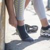 Balega Hidden Comfort No-showHeel Tab, Running Socks for Men and Women (White & Black & Charcoal Medium, Set of Socks) view 3