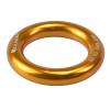 S.E.PEAK 25kN Aluminum Rappel Ring, Tension O-Ring, Connection Ring for Rock Climbing, Arborist, Gold, Pack of 2 view 3