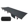 Sutekus Portable Camping Cot Sleeping Cot Ultralight Backpacking Cot Bed for Outdoor Hiking Travel Beach Mountaineering (Black) view 1