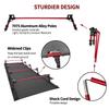 Sutekus Portable Camping Cot Sleeping Cot Ultralight Backpacking Cot Bed for Outdoor Hiking Travel Beach Mountaineering (Black) view 3