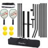 GAMESUN Complete Pickleball net Set for Outdoor, Indoor, Backyard use, Includes Metal Frame, 22 Feet PE net, Paddles, Balls,Carry Bag view 1