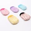 BULINGNA Toddler Baby Girl Non Skid Socks, Polka Dot No Show Socks with Strap Low Cut Anti Slip Grip Slippers for Baby 1-3T (Yellow) view 4