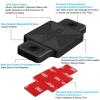 2 Pack Gun Magnet Mount for Vehicle 46 Lbs Rated. Premium Rubber Coated Magnetic Pistol Holster for Car, Truck, Home, Under Table, Bed & Nightstand. Tac Handgun Concealment Accessories view 2