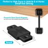 2 Pack Gun Magnet Mount for Vehicle 46 Lbs Rated. Premium Rubber Coated Magnetic Pistol Holster for Car, Truck, Home, Under Table, Bed & Nightstand. Tac Handgun Concealment Accessories view 3
