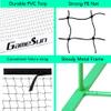 GAMESUN Complete Pickleball net Set for Outdoor, Indoor, Backyard use, Includes Metal Frame, 22 Feet PE net, Paddles, Balls,Carry Bag view 4