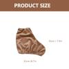 LIOOBO Skateboard Accessories Shoe Cover Ice Boot Cover Coffee Polyester Washable Shoes Protector for Outdoor Skating 1 Pair view 2