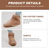 LIOOBO Skateboard Accessories Shoe Cover Ice Boot Cover Coffee Polyester Washable Shoes Protector for Outdoor Skating 1 Pair view 3