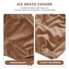LIOOBO Skateboard Accessories Shoe Cover Ice Boot Cover Coffee Polyester Washable Shoes Protector for Outdoor Skating 1 Pair view 4