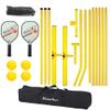 GAMESUN Complete Pickleball net Set for Outdoor, Indoor, Backyard use, Includes Metal Frame, 22 Feet PE net, Paddles, Balls,Carry Bag view 1