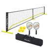 GAMESUN Complete Pickleball net Set for Outdoor, Indoor, Backyard use, Includes Metal Frame, 22 Feet PE net, Paddles, Balls,Carry Bag view 2