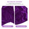 LIOOBO Ice Skate Boot Cover Purple: Polyester Skating Boot Cover Washable Skate Shoes Protector for Outdoor Skating 1 Pair view 4