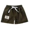 ACSUSS Baby Boy Girl Basketball Jersey Shorts Elastic Waistband Bottoms Drawstring Jogger Pants Green 9-12 Months view 1