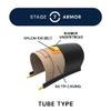 AMERICAN CLASSIC City Bike Tire, Lamplighter Tube Type, Replacement Tire for Urban Bicycle, 700 x 40c, 750 x 40c, 650b x 47 (650b x 47 - Black - Tube Type) view 4