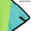 Beach Blanket Sandproof 79" x 59" Large Beach Mat Outdoor Picnic Blanket Compact Lightweight Waterproof Quick Drying Oxford Picnic Mat for Adults Travel Camping Hiking Music Festivals (Yellow) view 3