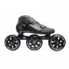NC Outdoor Speed Racing Long Street Trace Asphalt Road Inline Speed Skates Shoes Carbon Fiber Adults Kids Sport Roller Patines E U48, Black3x110mm, 38 view 1