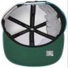 Mitchell & Ness Men's San Antonio Spurs Hardwood Classics Paintbrush Snapback Cap, White/Teal view 3
