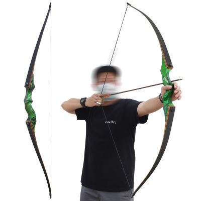 60" Takedown Long Bows for Hunting Adult Solid Wood Bow Risers Laminated Bow Limbs Long Bows for Archery 20-60lbs Hunting Bows for Men Women and Beginner Long Bow Set for Adults Right Hand