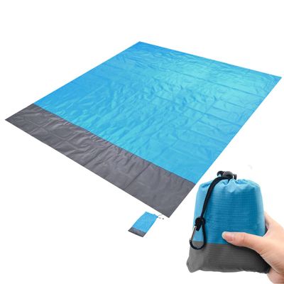 Beach Blanket Sandproof 82" x 79" Extra Large Beach Mat Outdoor Picnic Blanket Compact Lightweight Waterproof Quick Drying Picnic Mat for Adults Travel Camping Hiking Music Festivals