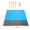 Beach Blanket Sandproof 82" x 79" Extra Large Beach Mat Outdoor Picnic Blanket Compact Lightweight Waterproof Quick Drying Picnic Mat for Adults Travel Camping Hiking Music Festivals view 3
