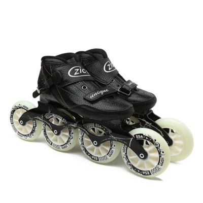 NC Outdoor Speed Racing Long Street Trace Asphalt Road Inline Speed Skates Shoes Carbon Fiber Adults Kids Sport Roller Patines E U48