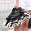 NC Outdoor Speed Racing Long Street Trace Asphalt Road Inline Speed Skates Shoes Carbon Fiber Adults Kids Sport Roller Patines E U48 view 4