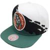 Mitchell & Ness Boston Celtics Paintbrush Snapback HWC and Cap Kappe Basecap Multicoloured view 1