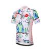 Cycling Jersey Kids Bicycle Top Children Bike MTB Shirt Boy Girl Mountain Road Clothing Racing Riding Blouse Cycle Biking Biker Outfits Pink Red Wear M view 1