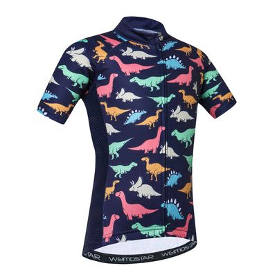 Cycling Jersey Kids Bicycle Top Children Bike MTB Shirt Boy Girl Mountain Road Clothing Racing Riding Blouse Cycle Biking Biker Outfits Purple XL