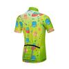 Cycling Jersey Kids Bicycle Top Children Bike MTB Shirt Boy Girl Mountain Road Clothing Racing Riding Blouse Cycle Biking Biker Outfits Green Red M view 2