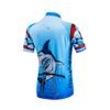 Cycling Jersey Kids Bicycle Top Children Bike MTB Shirt Boy Girl Mountain Road Clothing Racing Riding Clothes Cycle Biking Biker Uniform Blue XL view 2
