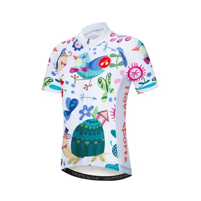 Cycling Jersey Kids Bicycle Top Children Bike MTB Shirt Boy Girl Mountain Road Clothing Racing Riding Blouse Cycle Biking Biker Outfits Colorful S