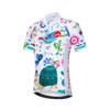 Cycling Jersey Kids Bicycle Top Children Bike MTB Shirt Boy Girl Mountain Road Clothing Racing Riding Blouse Cycle Biking Biker Outfits Colorful S view 1