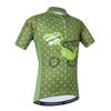 Cycling Jersey Kids Bicycle Top Children Bike MTB Shirt Boy Girl Mountain Road Clothing Racing Riding Clothes Summer Short Sleeve Green XL view 1