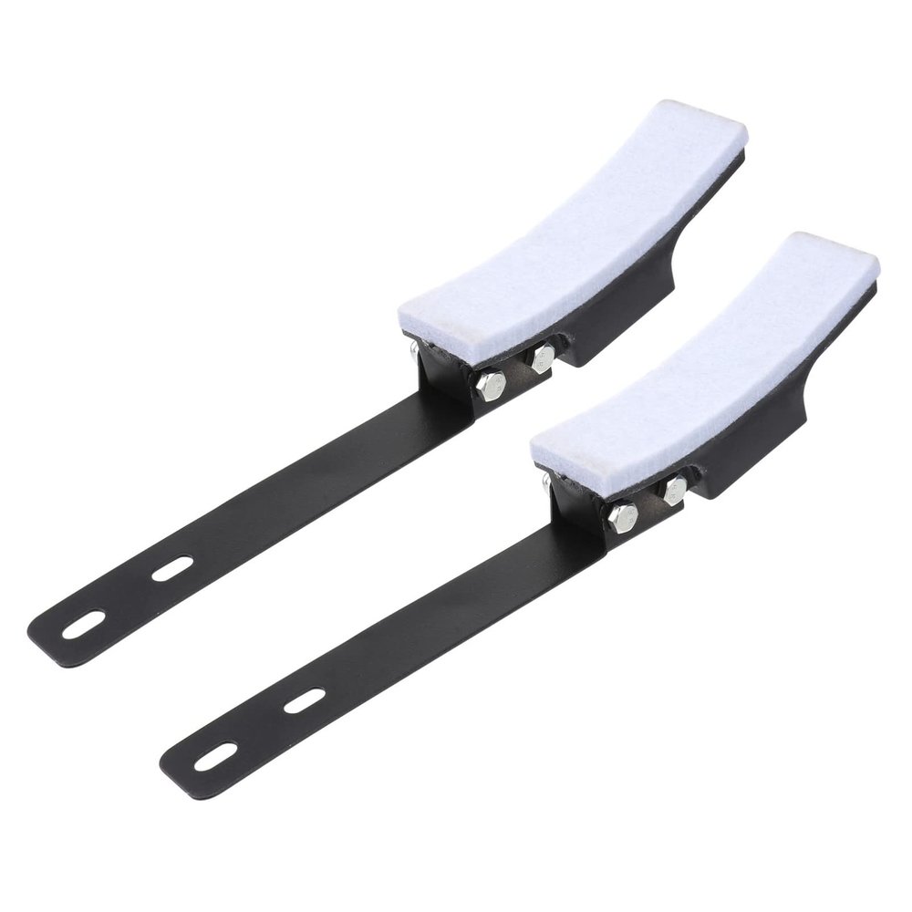 Homoyoyo 2Pcs Exercise Bike Brake Pads, Professional Exercise Bike Felt Brake Pads, Exercise Bike Brake Group for Cycle Brake Replacement