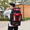 Eysee Backpack, Men Outdoor Backpack, Nylon Daypack, Large Capacity Travel Bags, Black, 16  view 3