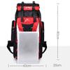 Eysee Backpack, Men Outdoor Backpack, Nylon Daypack, Large Capacity Travel Bags, Red, 16  view 2