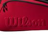 Wilson Clash V2 Super Tour Tennis Racket Bag - Red/Black, Holds up to 15 Rackets view 4