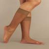 Berkshire womens 3 Pairs Ultra Sheer Sheer Toe Pantyhose With Sandalfoot Toe Knee High, French Coffee, 8.5-11 US view 2