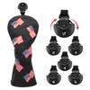 Barudan Golf Hybrid Head Cover - USA Patriotism Golf Hybrid Headcover Interchageable #2 3 4 5 6 UT - Synthetic Leather Golf Club Covers for Hybrds view 2