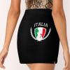 BAIKUTOUAN Italia Italy Italian Map Flag Women's Elastic High Waist Skirt Layered Short Trousers Culottes Skorts with Pockets S view 4