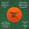 SWAX LAX 12 Orange 12 Yellow Lacrosse Training Ball Coach Bundle - Same Size & Weight as Regulation but Soft - Indoor Outdoor Drill Practice with Less Bounce & Rebounds view 2