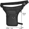 XUELILEU Drop Leg Bag for Men Military Tactical Thigh Pack Pouch Multifunctional Tactical Package Outdoor Hiking Thigh Bag view 2