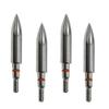 Archery Target Points 200 Grains Archery Field Points arrowheads,5/16 Stainless Steel Screw in Archery Field Tips and Broadheads (1 Dozen 12 PCS) view 3