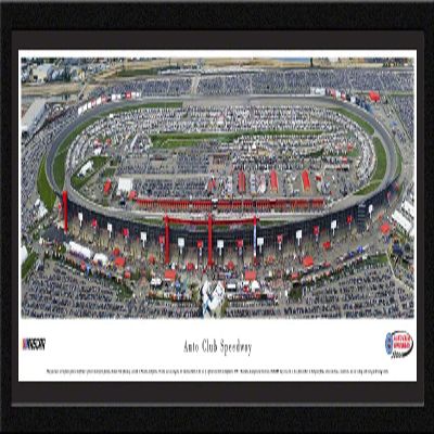 Auto Club Speedway - 42x15.5-inch Single Mat, Select Framed Picture by Blakeway Panoramas