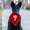 Pets First MLB Philadelphia Phillies TIE Bandana, Large/X-Large. Dog Bandana Scarf Bib for Pet Cat Dog. The Ultimate Game-Day, Party Bandanna, Birthday Event view 3