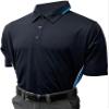 Smitty Men's Collegiate Softball Body Flex Short Sleeve Umpire Shirt (3X=Large, Midnight Navy/Bright Blue) view 1