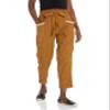 Angie Women's TIE Waist Pant, Wood, Medium view 1