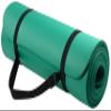 Fitvids All Purpose 1/2-Inch Extra Thick High Density Anti-Tear Exercise Yoga Mat with Carrying Strap and Yoga Blocks, Green view 2