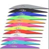 Q2i Griff X Archery Vanes - High-Performance, Lightweight, All-Weather Archery Accessories with Tri-Fusion Vane Adhesion Technology for Arrow Fletching, Arrow Vanes (100, Gray, 3") view 2